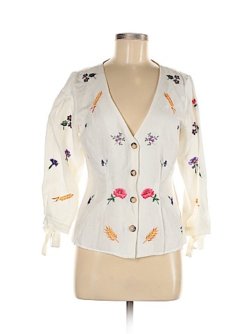 Topshop Long Sleeve Blouse (view 1)