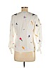 Topshop Ivory Long Sleeve Blouse Size 6 - photo 2