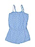 Old Navy 100% Cotton Blue Romper Size 8 - photo 1