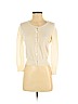 Black Ribbon L.K. Bennett Ivory Cardigan Size S - photo 1