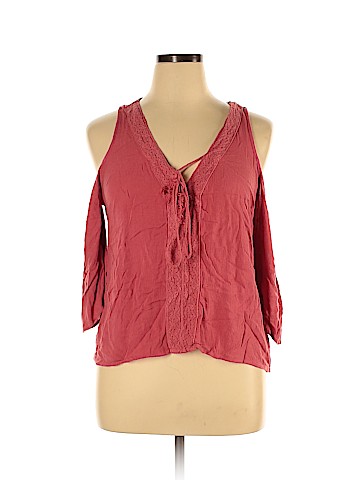 Charlotte Russe 3/4 Sleeve Blouse (view 1)