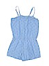 Old Navy 100% Cotton Blue Romper Size 8 - photo 2