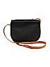 Assorted Brands 100% Leather Black Leather Crossbody Bag One size - photo 1