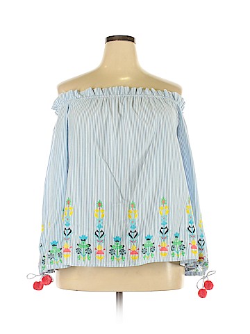 Crown & Ivy Long Sleeve Blouse (view 1)