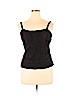 So real So right 100% Cotton Black Sleeveless Blouse Size XL - photo 1