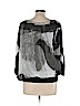 Assorted Brands Black 3/4 Sleeve Blouse Size L - photo 2