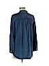 Ann Taylor LOFT Blue Long Sleeve Button-Down Shirt Size M (petite) - photo 2