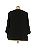 Avenue 100% Polyester Black 3/4 Sleeve Blouse Size 22 - 24 Plus - photo 2