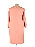 ELOQUII 100% Polyester Pink Casual Dress Size 22 - photo 2