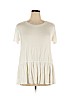 Agnes & Dora White Short Sleeve Top Size XL - photo 1