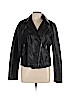 Mossimo 100% Rayon Black Faux Leather Jacket Size L - photo 1