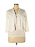 89th & Madison White Cardigan Size XL - photo 1