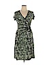 Connected Apparel Green Casual Dress Size 14 - photo 1