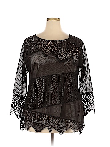 Lane Bryant 3/4 Sleeve Blouse (view 1)