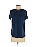 Ann Taylor Blue Short Sleeve Top Size S (petite) - photo 1