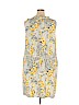 Ann Taylor LOFT 100% Rayon Yellow Casual Dress Size XXL - photo 2