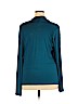 Popana Blue Long Sleeve Top Size XL - photo 2