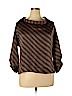 Worthington 100% Polyester Brown 3/4 Sleeve Blouse Size XL - photo 1