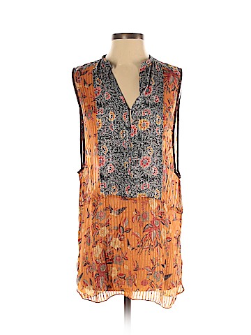 Isabel Marant Sleeveless Silk Top (view 1)