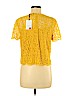 Tara Jarmon Yellow Short Sleeve Blouse Size EU 40 / US 10 - photo 2