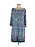Laundry by Shelli Segal Blue Casual Dress Size M - photo 1