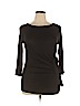 Celeste Black 3/4 Sleeve Top Size XL - photo 1