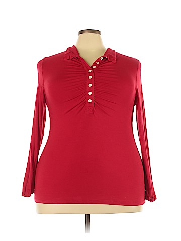Lane Bryant Long Sleeve Henley (view 1)