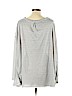 Deletta Gray 3/4 Sleeve Top Size L - photo 2
