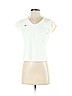 Nike 100% Polyester White Active T-Shirt Size 4 - 6 - photo 1