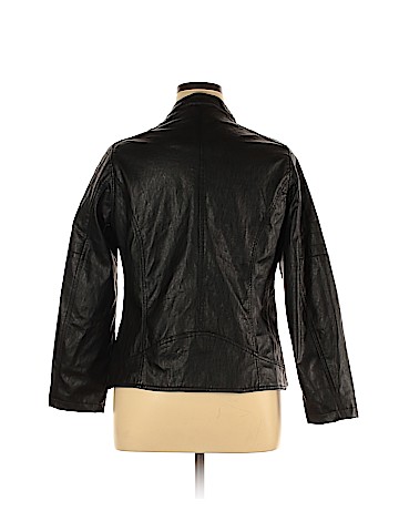 Sabrina Lauren Faux Leather Jacket (view 2)
