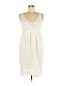 Brunello Cucinelli 100% Ramie White Casual Dress Size L - photo 1