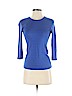 Michael Stars Blue 3/4 Sleeve T-Shirt One size (petite) - photo 1