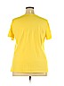 Basic Editions 100% Cotton Yellow Short Sleeve Top Size XXL - photo 2