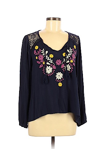 Altar'd State Long Sleeve Blouse (view 1)