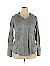 Apana 100% Polyester Gray Pullover Hoodie Size 1X - photo 1
