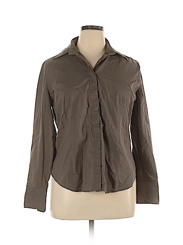 New York & Company Long Sleeve Button-Down Shirt (view 1)