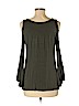 Chico's Green 3/4 Sleeve Top Size Med (1) - photo 2