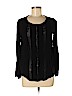 Gap Black Long Sleeve Blouse Size M (petite) - photo 1