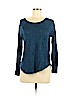 Madewell 100% Linen Blue Long Sleeve Top Size M - photo 1
