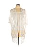 Charlotte Russe 100% Polyester White Kimono Size L - photo 1