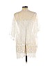 Charlotte Russe 100% Polyester White Kimono Size L - photo 2