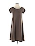 Eileen Fisher 100% Cotton Brown Casual Dress Size XS - photo 1