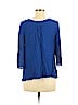 Maeve Blue Long Sleeve Blouse Size 8 - photo 2