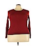 Lafayette 148 New York 100% Wool Orange Wool Pullover Sweater Size XXL - photo 1