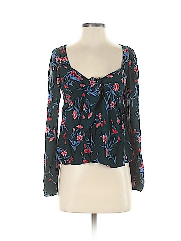 American Eagle Outfitters Long Sleeve Blouse (view 1)
