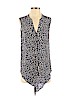 Jamie 100% Silk Blue Sleeveless Silk Top Size S - photo 1
