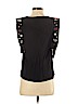 & Other Stories 100% Viscose Black Sleeveless Top Size 2 - photo 2