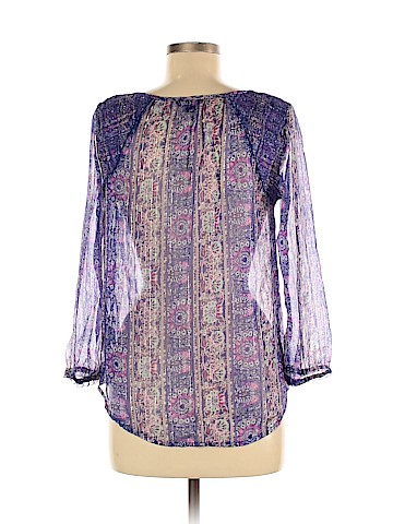 American Eagle Outfitters 3/4 Sleeve Blouse (view 2)