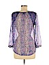 American Eagle Outfitters Purple 3/4 Sleeve Blouse Size M - photo 2