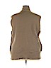 Questions 100% Polyester Tan Faux Fur Vest Size 3X - photo 2